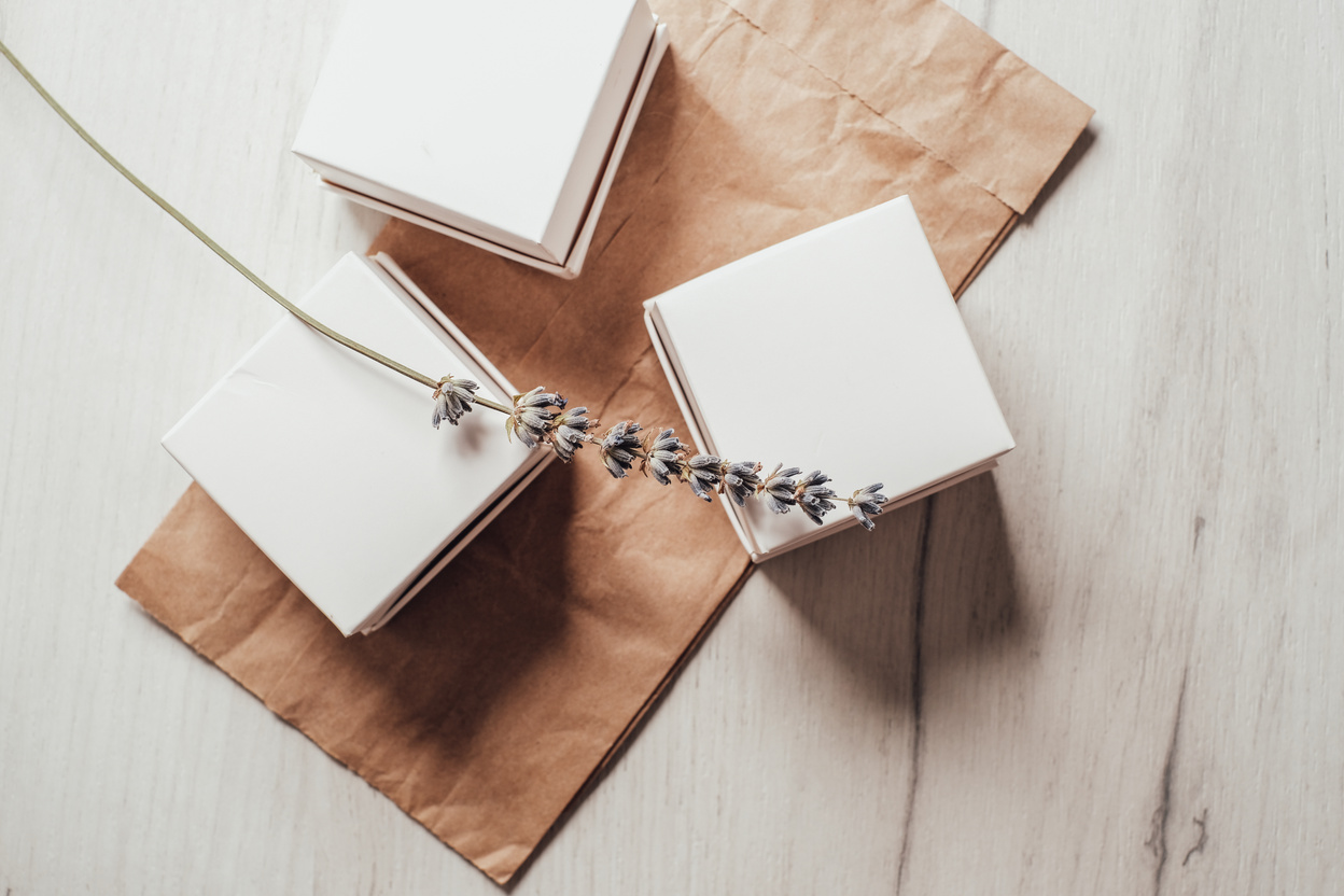 Boxes with Paper Bag